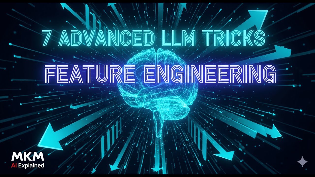 6 Advanced Feature Engineering Tricks Using LLM Embeddings - YouTube