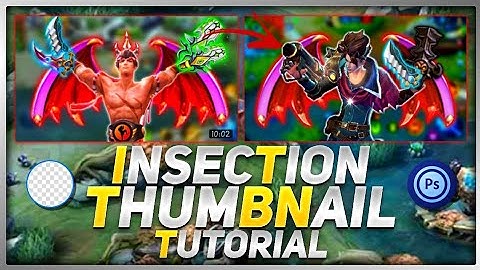 INSECTION THUMBNAIL TUTORIAL 🎬 | USING PS TOUCH AND BGERASER |