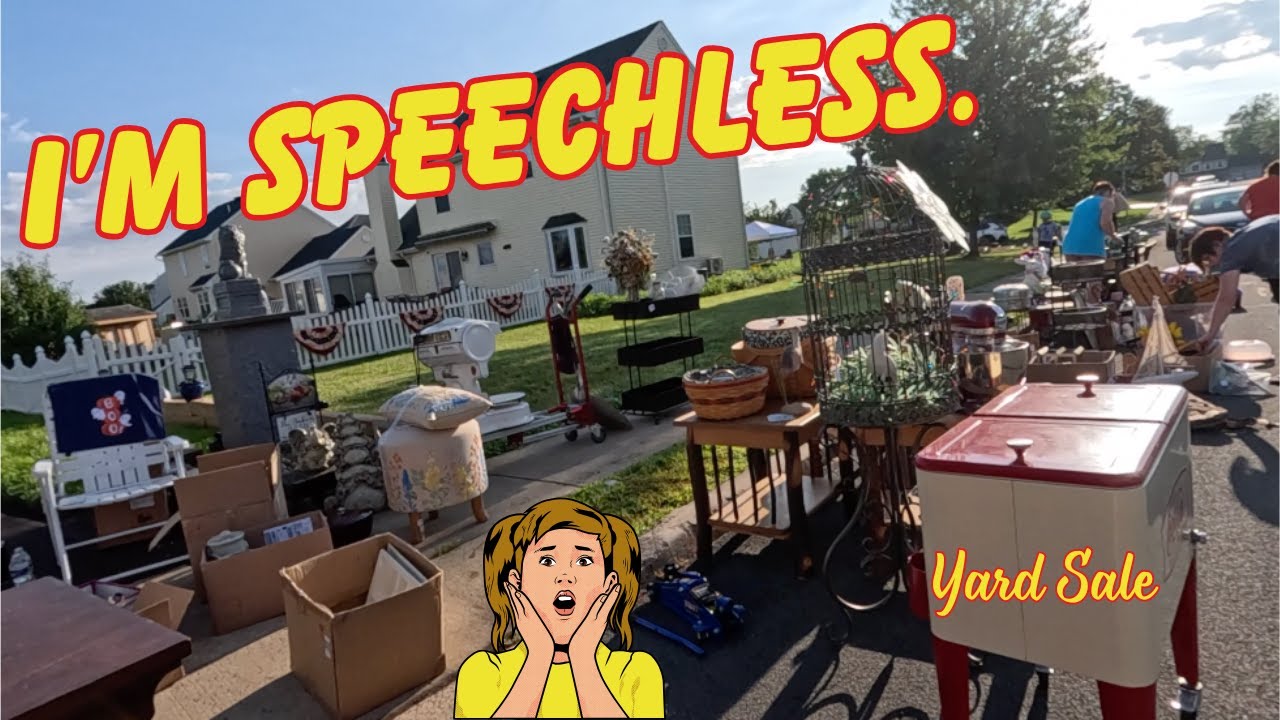 These Are The Yard Sales That Resellers DREAM Of!