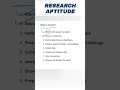 Steps in research||Research aptitude#researchaptitude
