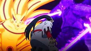 Naruto y Sasuke VS Jigen Pelea completa Sub Español [60FPS] | Sin cortes ni marco.