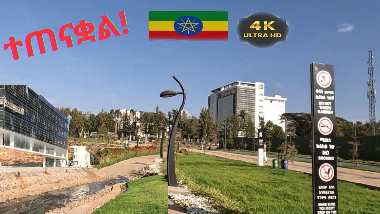🔴AMBASADER riverside Addis Ababa walk and talk Ethiopia 4k