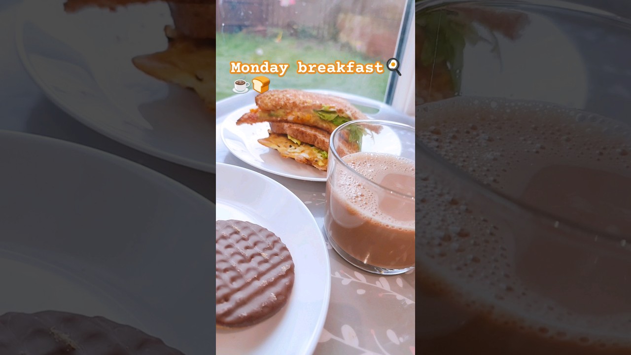 Monday Breakfast goals ☺