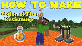 How to Make FIRE RESISTANCE Potion in Minecraft (Easy Guide!) | Minecraft Guide | Huskiii Gaming