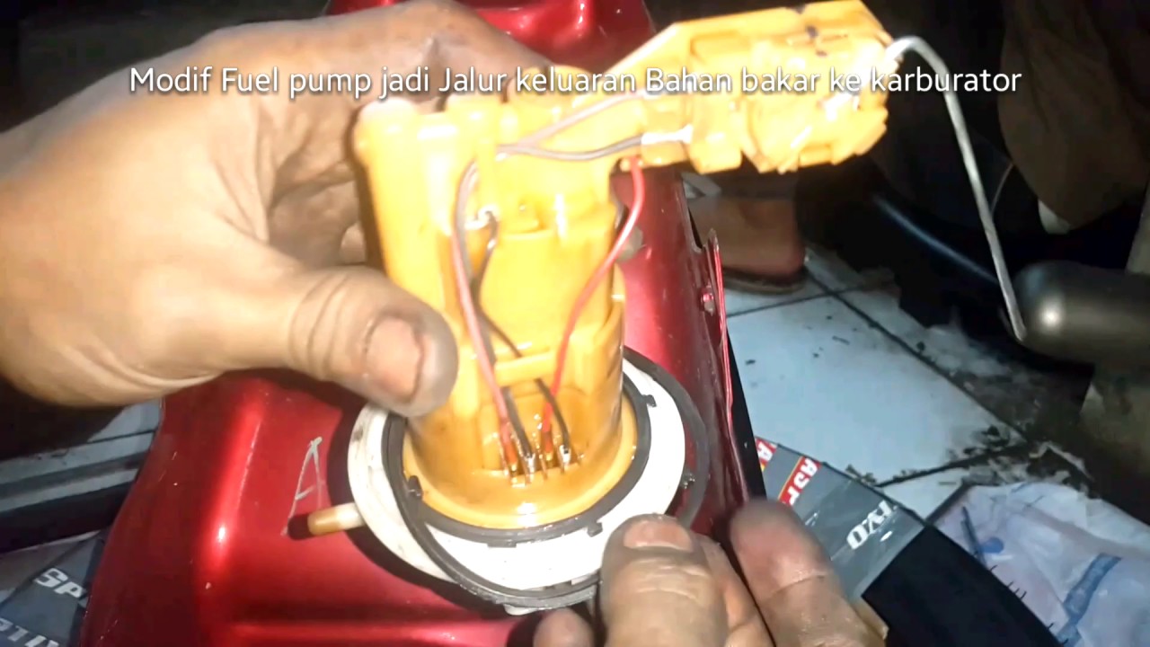 Detail Modifikasi Motor Injeksi Ganti Karbu Dan Cdi Cara Pembuatan