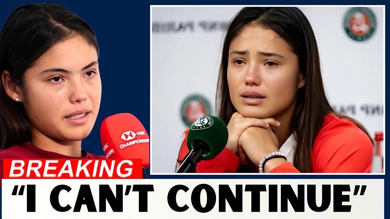 I Don’t Know If I Can Continue” – EMMA RADUCANU’s EMOTIONAL CONFESSION Stuns Tennis Fans