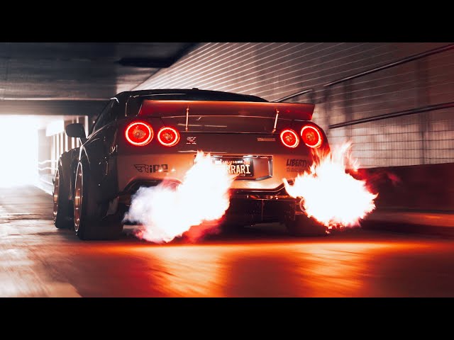 Flame Spitting R35 Gtr In [4K] - Youtube