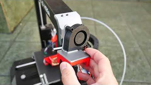 Anycubic I3 Mega extruder step motor cooler