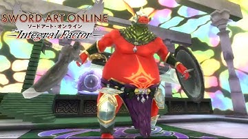 Sword Art Online integral factor - 1st Floor Boss Fight