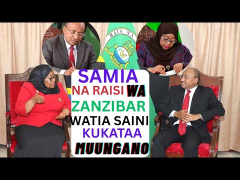 Zanzibar Kwisha Baada Ya Samia Na Rais Wa Muungano Kutia Saini Ya Kuvunja Muungano Wa Tanzania