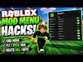 ROBLOX MOD MENU HACKS | GOD MODE + SPEED + FLY! |GAMEPLAY