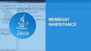 CARA MEMBUAT INHERITANCE PADA BAHASA PEMROGRAMAN JAVA