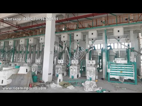 China Rice Factory 200-500T Rice Mill Plant | Rice Processing Machine Factory from China ...
