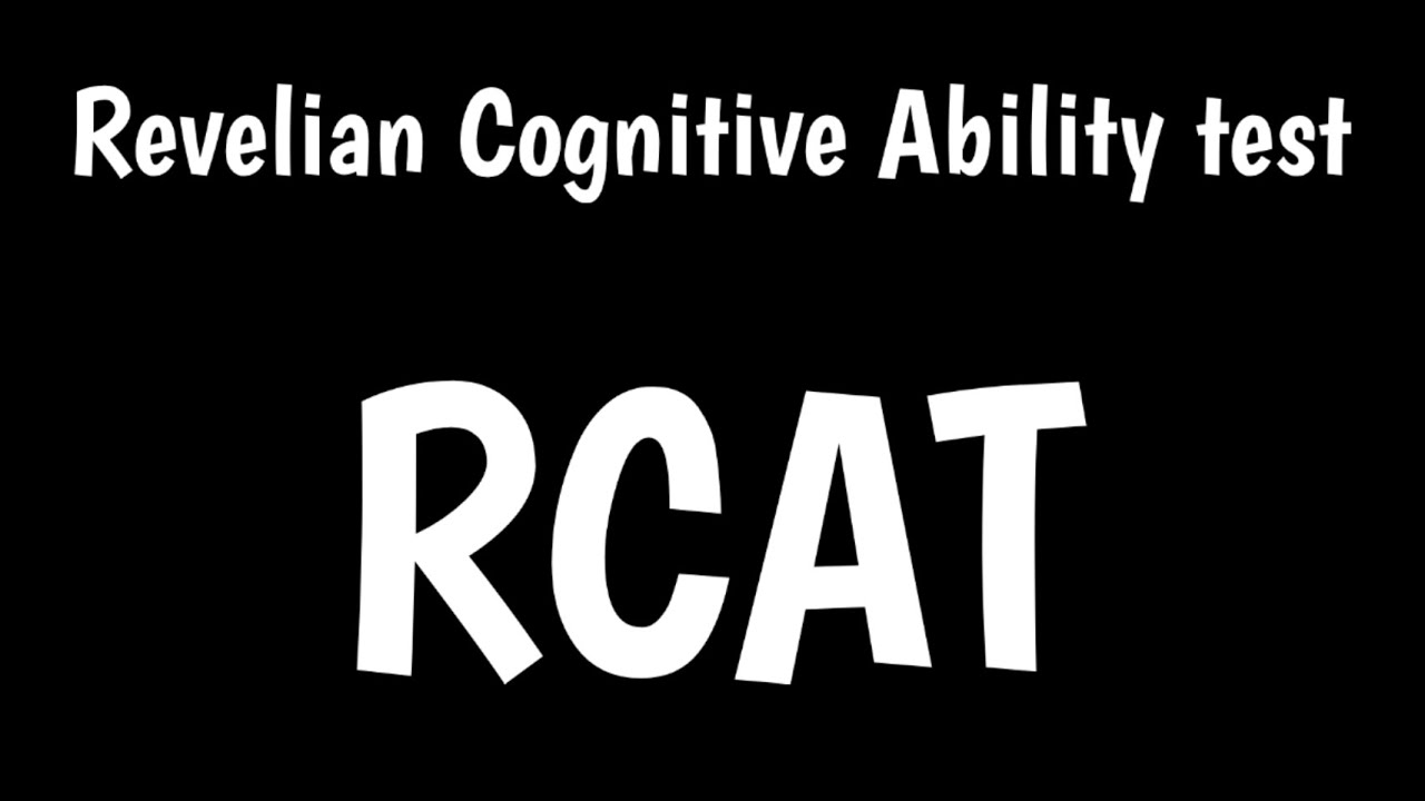 Revelian Cognitive Ability test | RCAT | Revelian Aptitude Test | - YouTube
