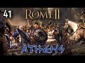 Total War: Rome 2 - Athens Campaign - #41 ~ Barbarian Camp Battle