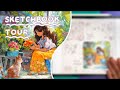 Art challenges sketchbook tour in procreate ep5