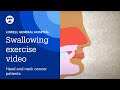 Swallowing Exercise Video for Head and Neck Cancer Patients