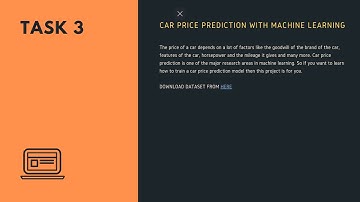 Car Price Prediction using ML | Oasis Infobyte | Data Science Project