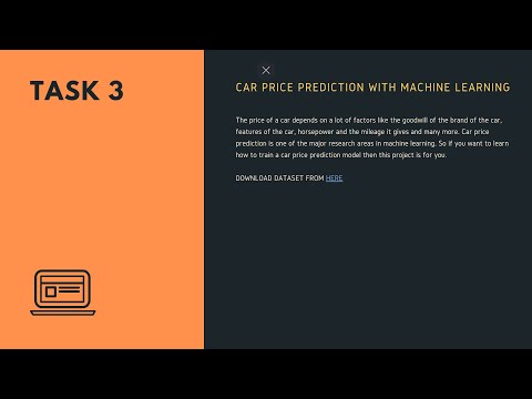 Car Price Prediction using ML | Oasis Infobyte | Data Science Project