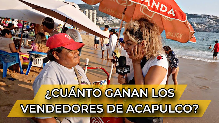 ASÍ ES TRABAJAR en la PLAYA de ACAPULCO - Ruido Social