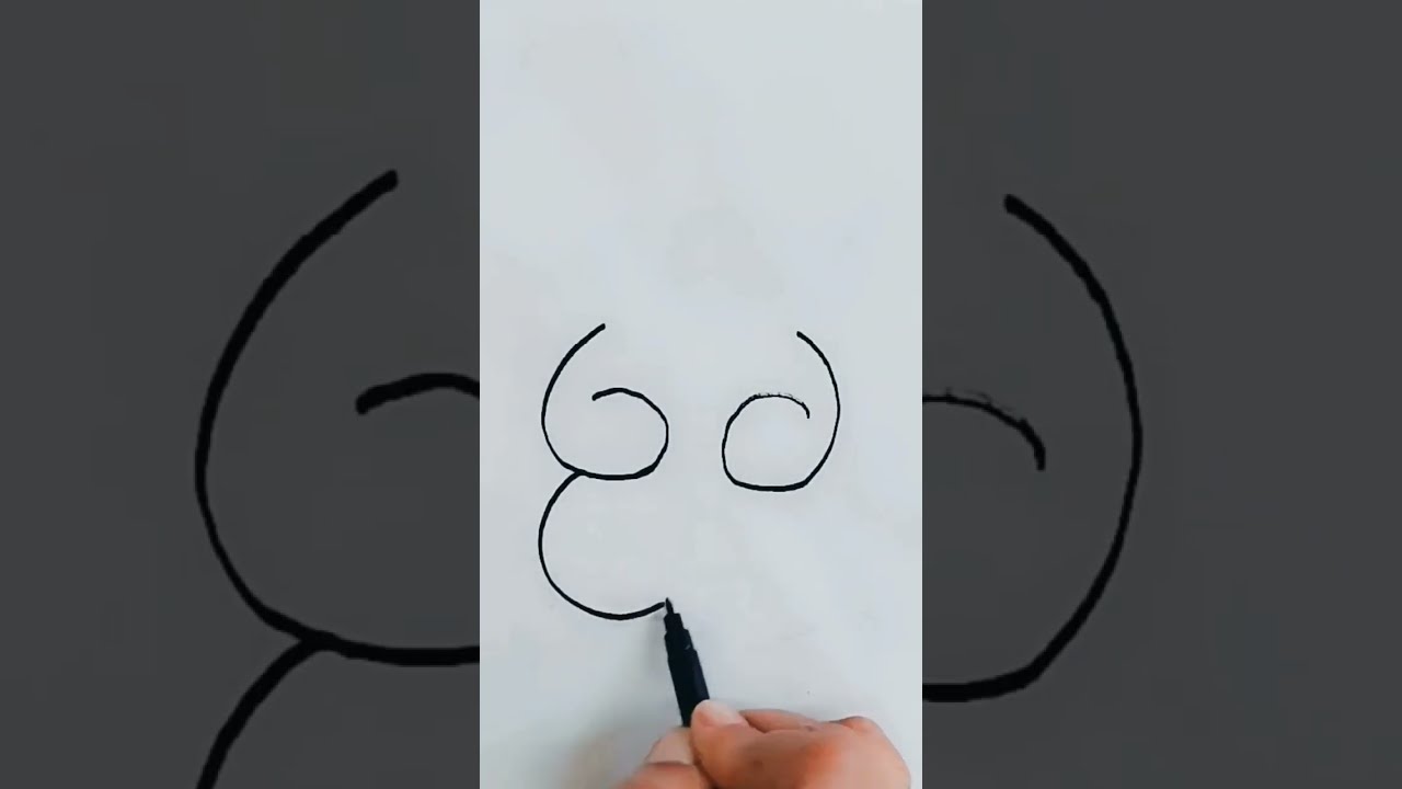 How To Draw Teddy Bear From Number Six Shorts