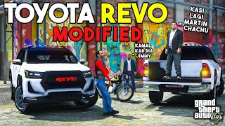 JIMMY & FAZI MODIFYING MARTIN'S REVO | GTA 5 | Real Life Mods #272 | URDU |