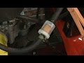 Clogged Fuel Filter Symptoms Carburetor