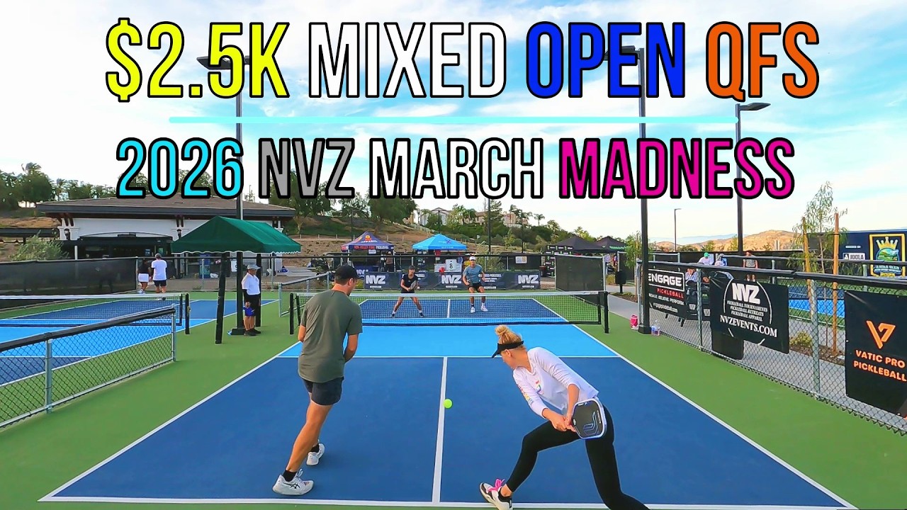 $2.5K Mixed Open Quarterfinals - Braverman(5.9)/Pailet(6.0) vs Heinonen(5.0)/Ritchie(4.9) - NVZ