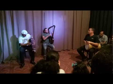 تقاسيم على السمسمية الطنبورة البورسعيدية مسرح الضمة PART OF EL TANBURA BAND DAMMAH THEATER