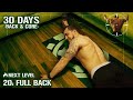 Home Dumbbell Full Back Workout | 30 Days of Dumbbell Back Workouts At Home + Core Strength - Day 20