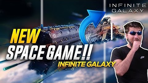 New Space Game!! Infinite Galaxy - Helen is an incredible Engineer! - JCF