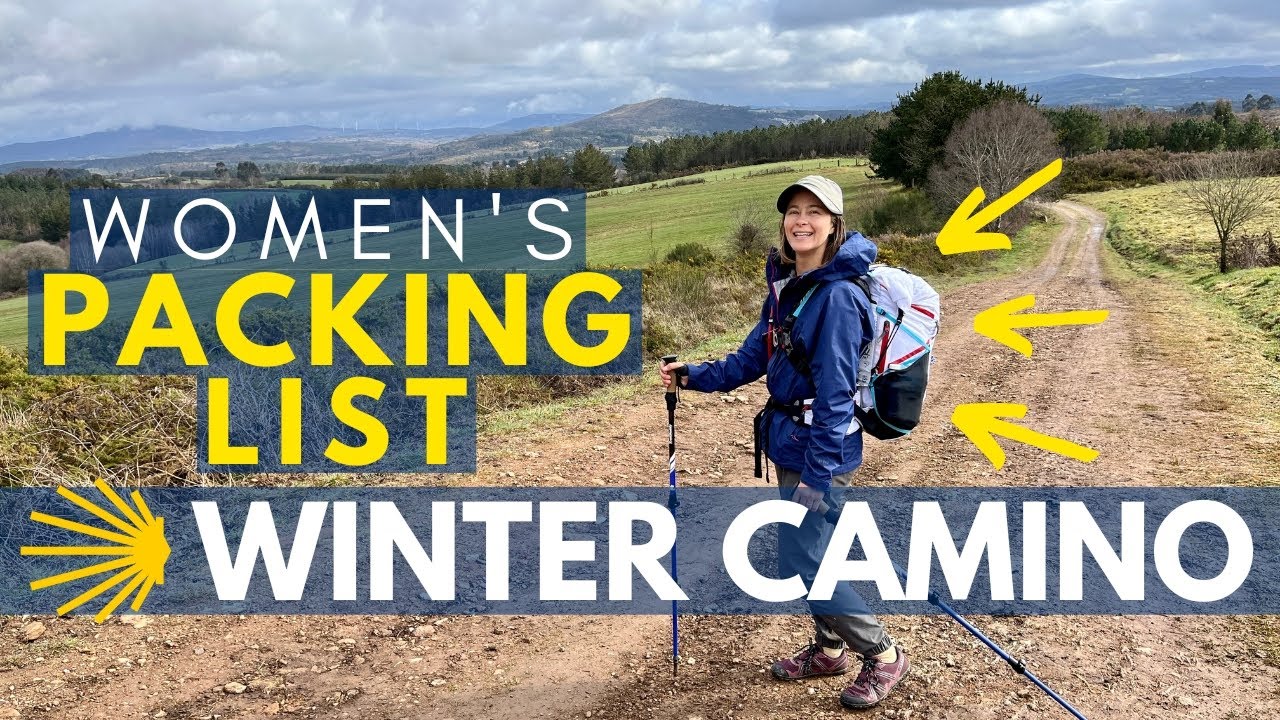 Women's Winter Camino de Santiago Packing List: Camino de Invierno (ULTRALIGHT)