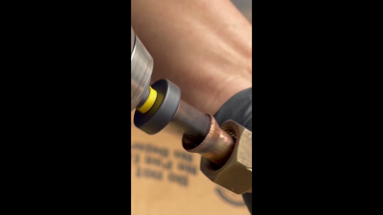 Easy To Make Flare Copper Tubing For Gas