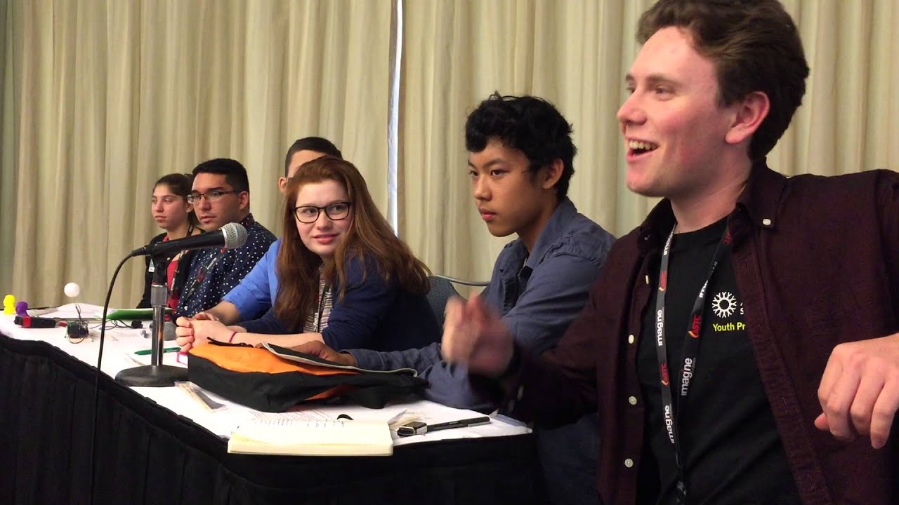 Youth Critique Panel from ASTC 2014