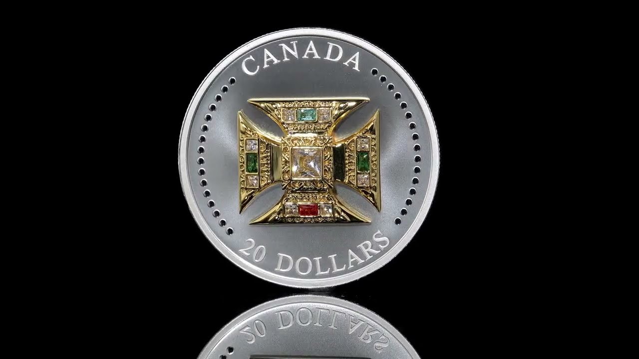 Pure Silver Coin – The St. Edward's Crown | The Royal Canadian Mint