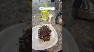 How make cake for child #hedgehog #cake #handmade