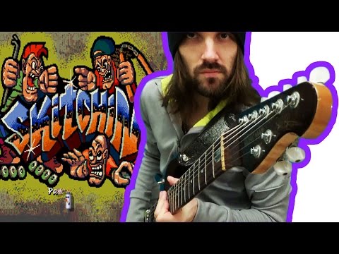 ♻ Skitchin' OST Guitar medley (rock/metal cover). Sega Mega Drive 2 (GEN) soundrack music.