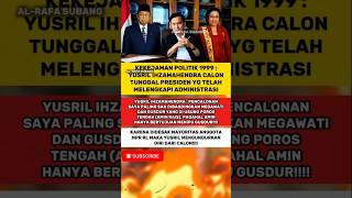 Kejamnya Politik Melibatkan Gus Dur, Megawati, Amin Rais & Yusril⁉️😱#prabowo #shorts #fyp #viral