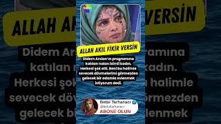 Her Yanı Dövmeli Kapalı Kadın Milleti Şok Etti Türbanlı