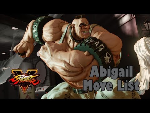 Video: Naslednji Lik DLC Street Fighter 5 Je Abigail Iz Final Fight