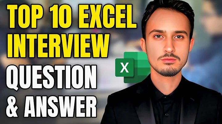 Top 10 Excel Interview Questions and Answers | Excel Job Interview Question 