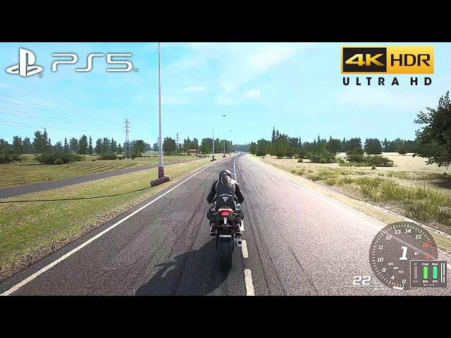 JOGO DE MOTO REALISTA  PISTA MOLHADA - RIDE 4 (PS5) GAMEPLAY 4K