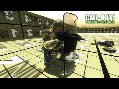 Call of Duty: Modern Operations - "Riot-Shield AI" Test Map