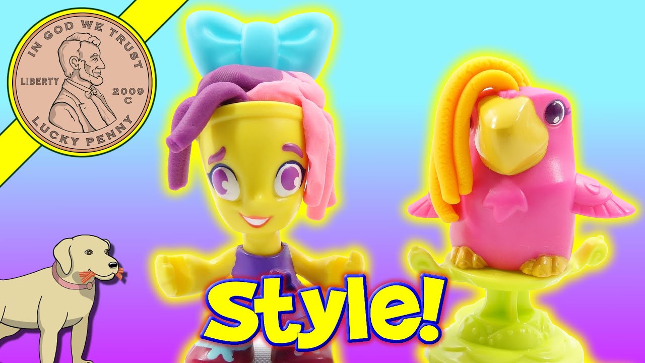 Hasbro Play-Doh Town Hairdresser Kids Play Set Play Time With Our Imagination!