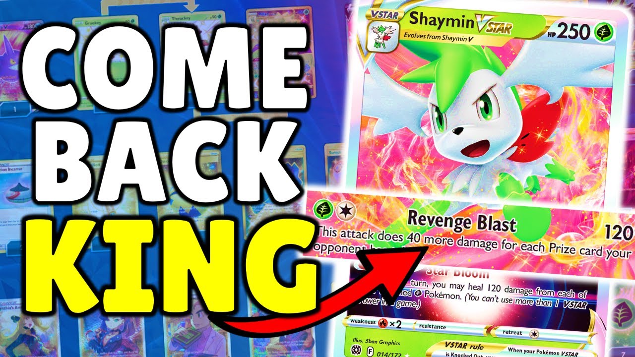 The Cards Of Pokémon TCG: Brilliant Stars Part 1: Shaymin V & VSTAR