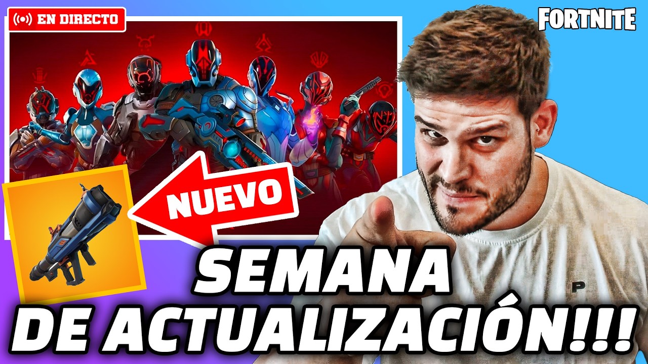 ✅ESTE JUEVES ULTIMA ACTUALIZACION DE LA TEMPORADA 😱 #fortnite  #epicpartner #fortnitedirecto