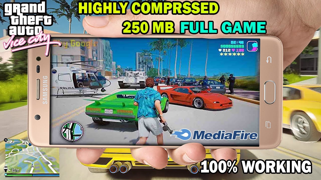 GTA VICE CITY ANDROID FULL GAME HIGHLY COMPRESSED 250 MB