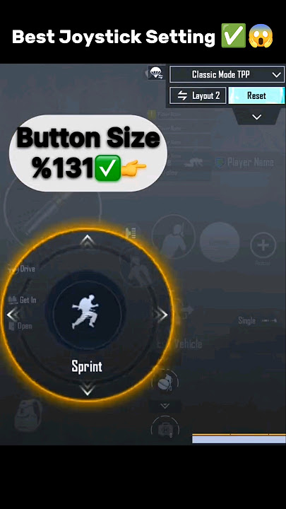 Best Joystick Setting ✅😱 #pubgmobile #mrijazplays #pubgtips #tipsandtricks
