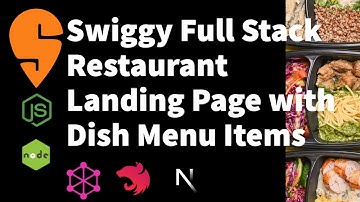 Swiggy Clone - Restaurant Landing Page with Dish Menu Items #redux  #react  #64