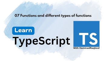 07 Functions and different types of functions